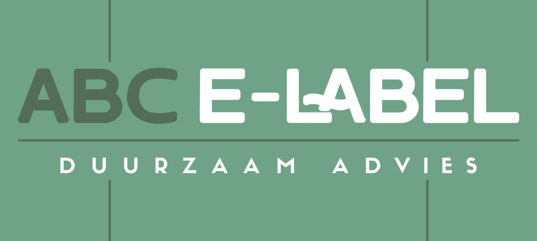 ABC E-Label voor Duurzaam advies.
